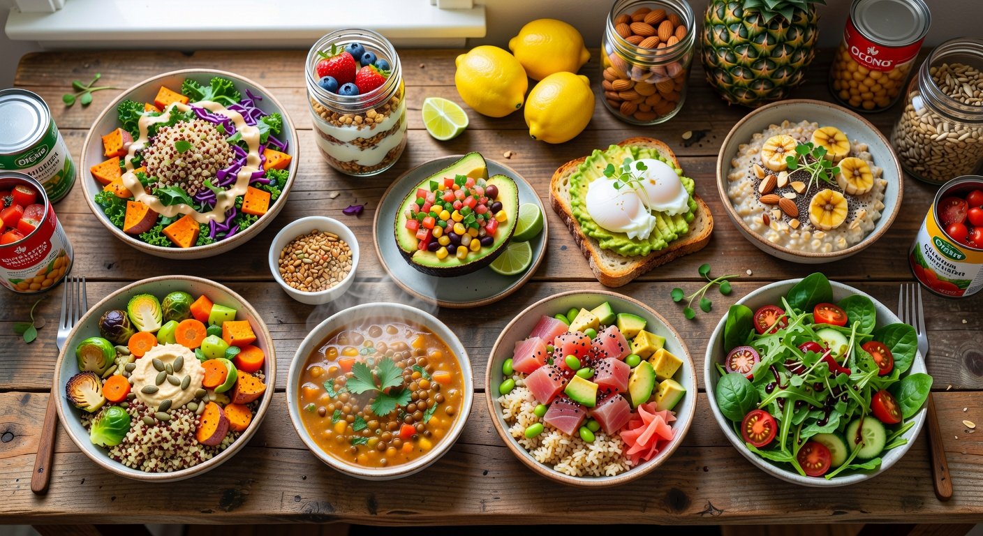 10 Nutritious 15-Min Recipes with Pantry Staples