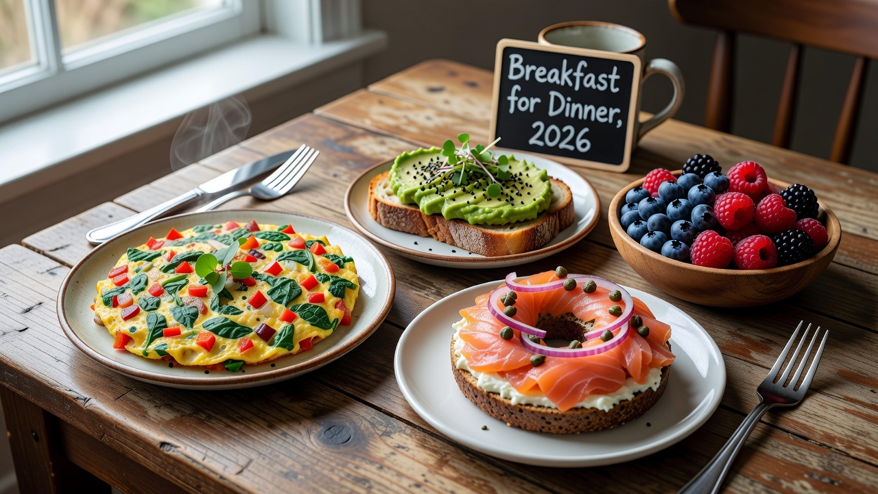 15-Minute Breakfast-for-Dinner Recipes: Fun Quick Healthy Meals