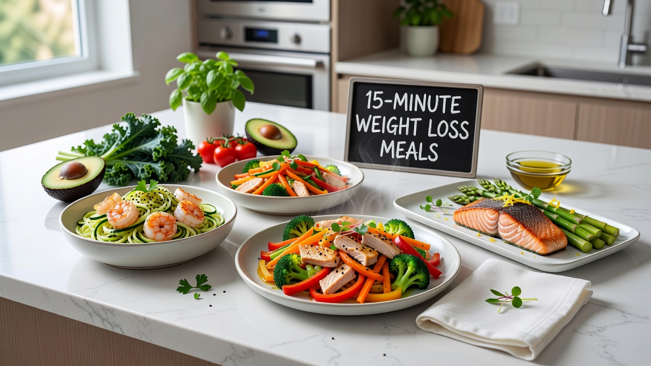 15-Minute Recipes for Weight Loss: Quick Healthy Meals in 2026