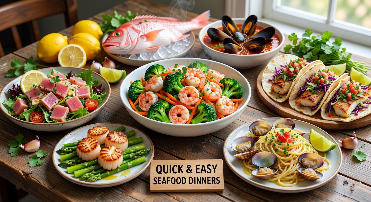 7 Quick Seafood Recipes Under 15 Minutes for Busy Cooks