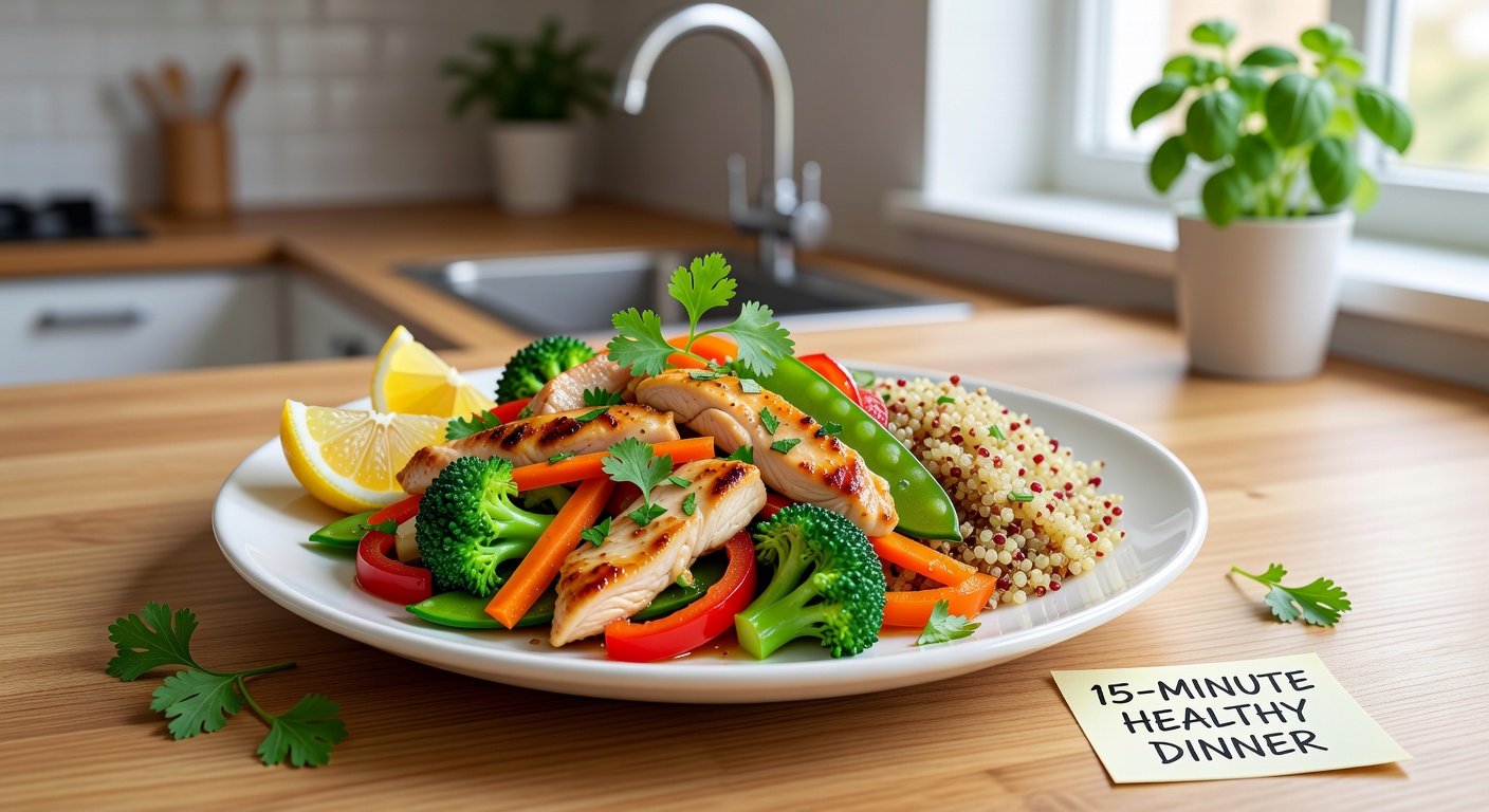 Beginner's Guide to 15-Minute Healthy Meals: Quick Recipes