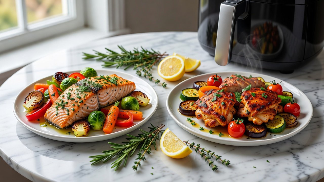 Elevate Air Fryer Meals with Gourmet Healthy Twists 2026
