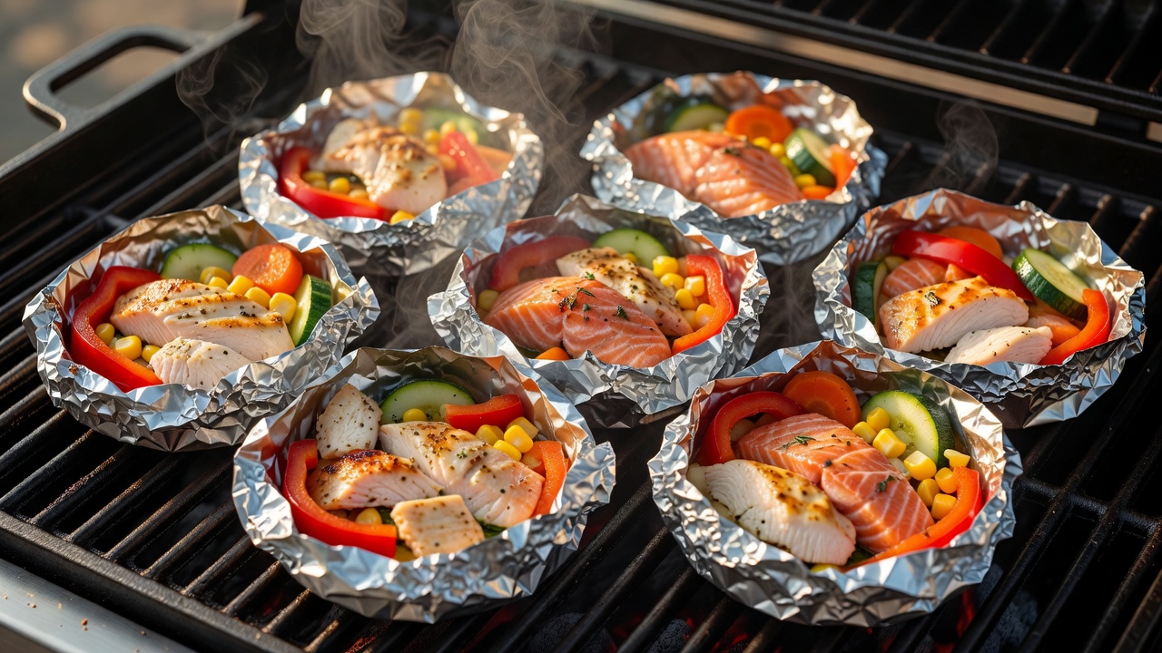 Foil Packet High-Protein Dinners: 15-Minute Oven or Grill Ideas