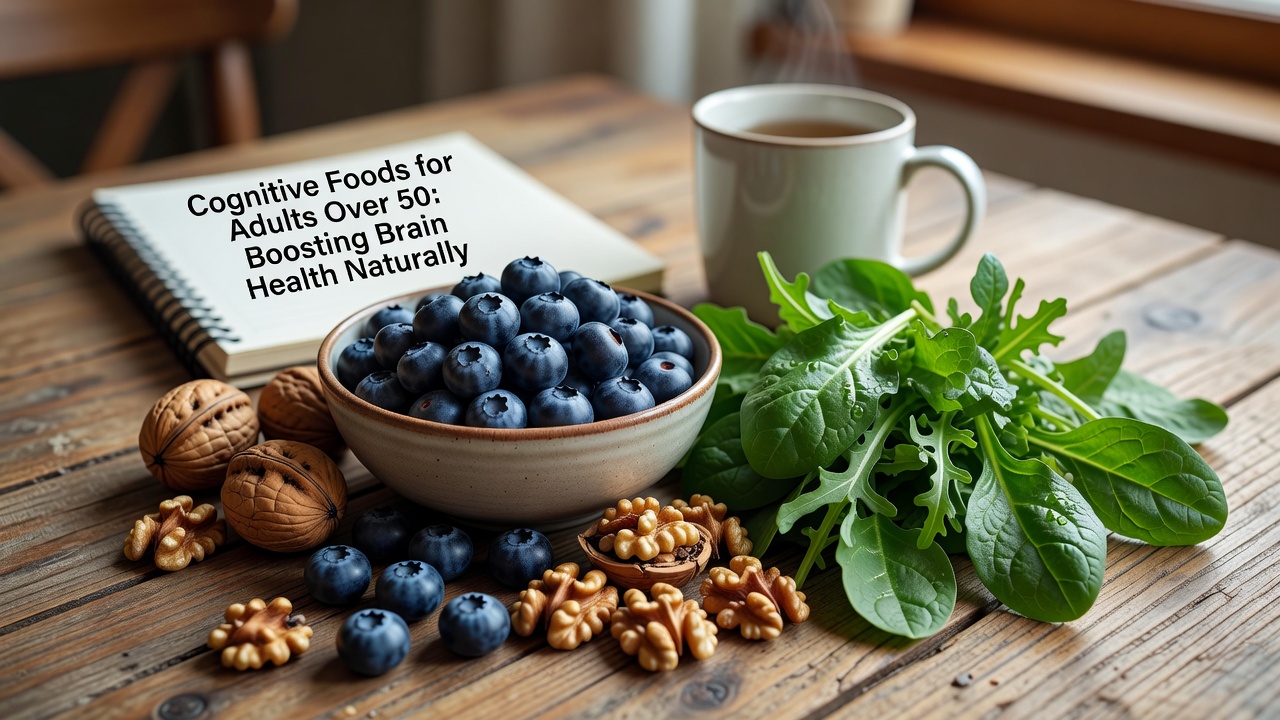 Nootropic Foods for Aging Brains: Cognitive Nutrition After 50