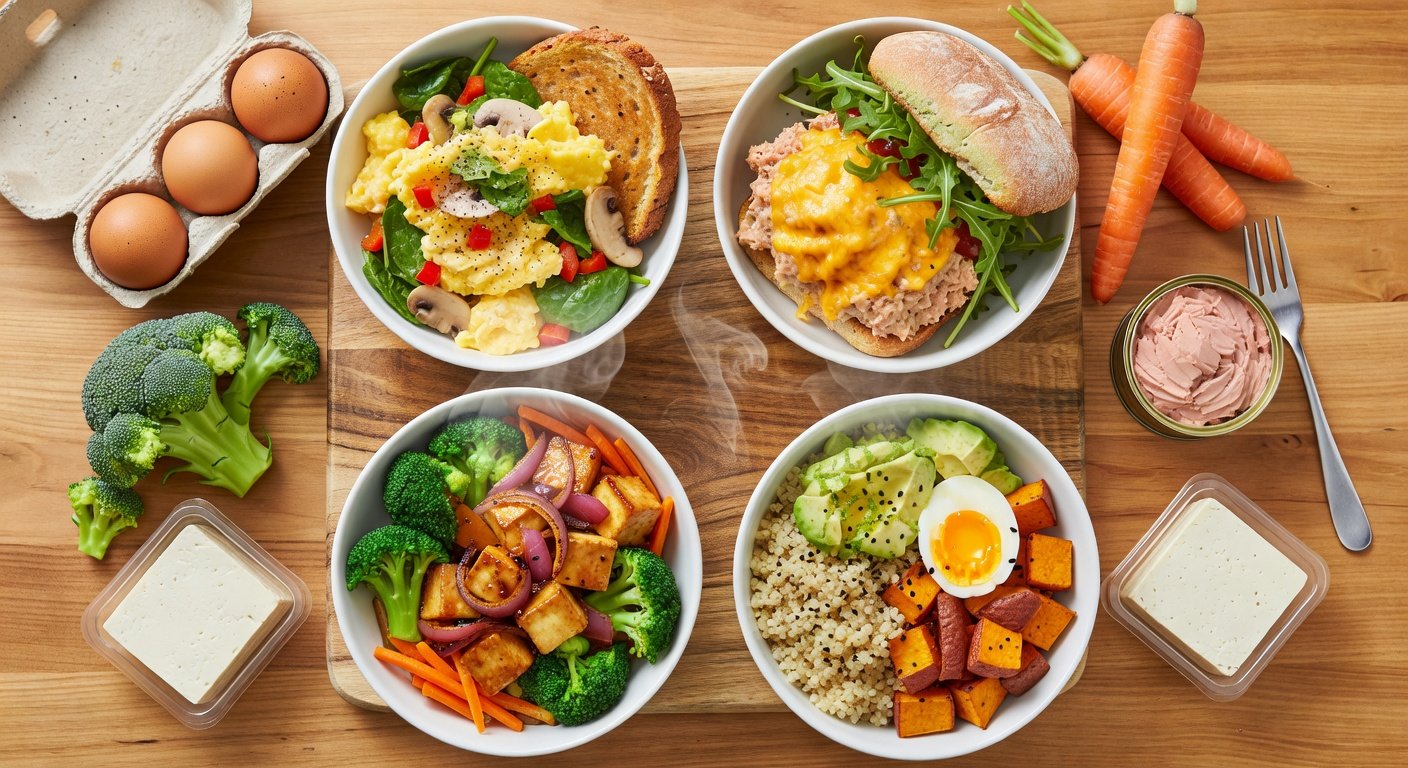 4 Quick High-Protein Dinner Formulas for Busy Lives