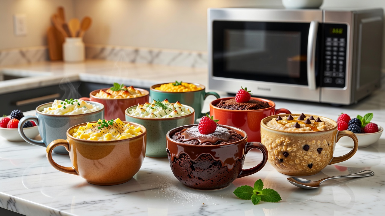 Quick High-Protein Mug Meals Ready in 5 Minutes