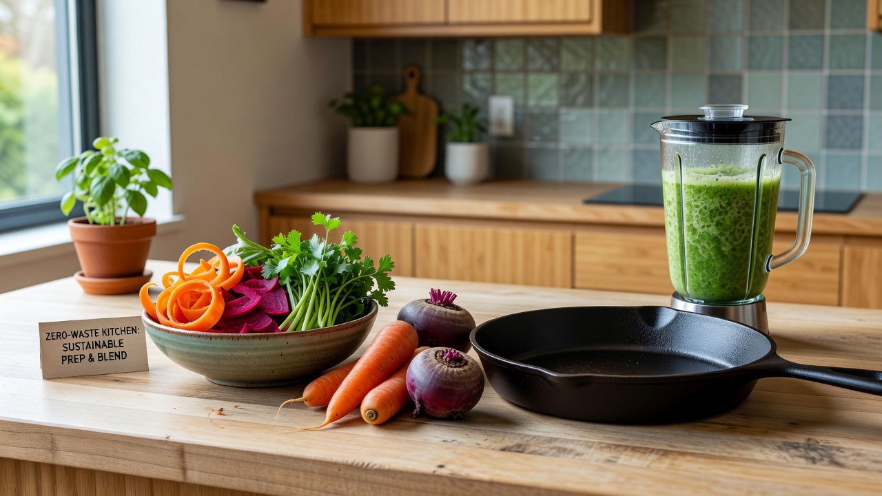 Zero-Waste 15-Minute Recipes: Sustainable Quick Healthy Meals